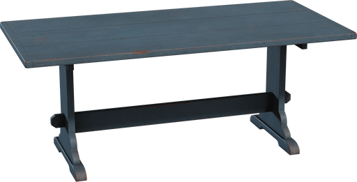 Painted Wooden Table — free furniture CC0 3D model