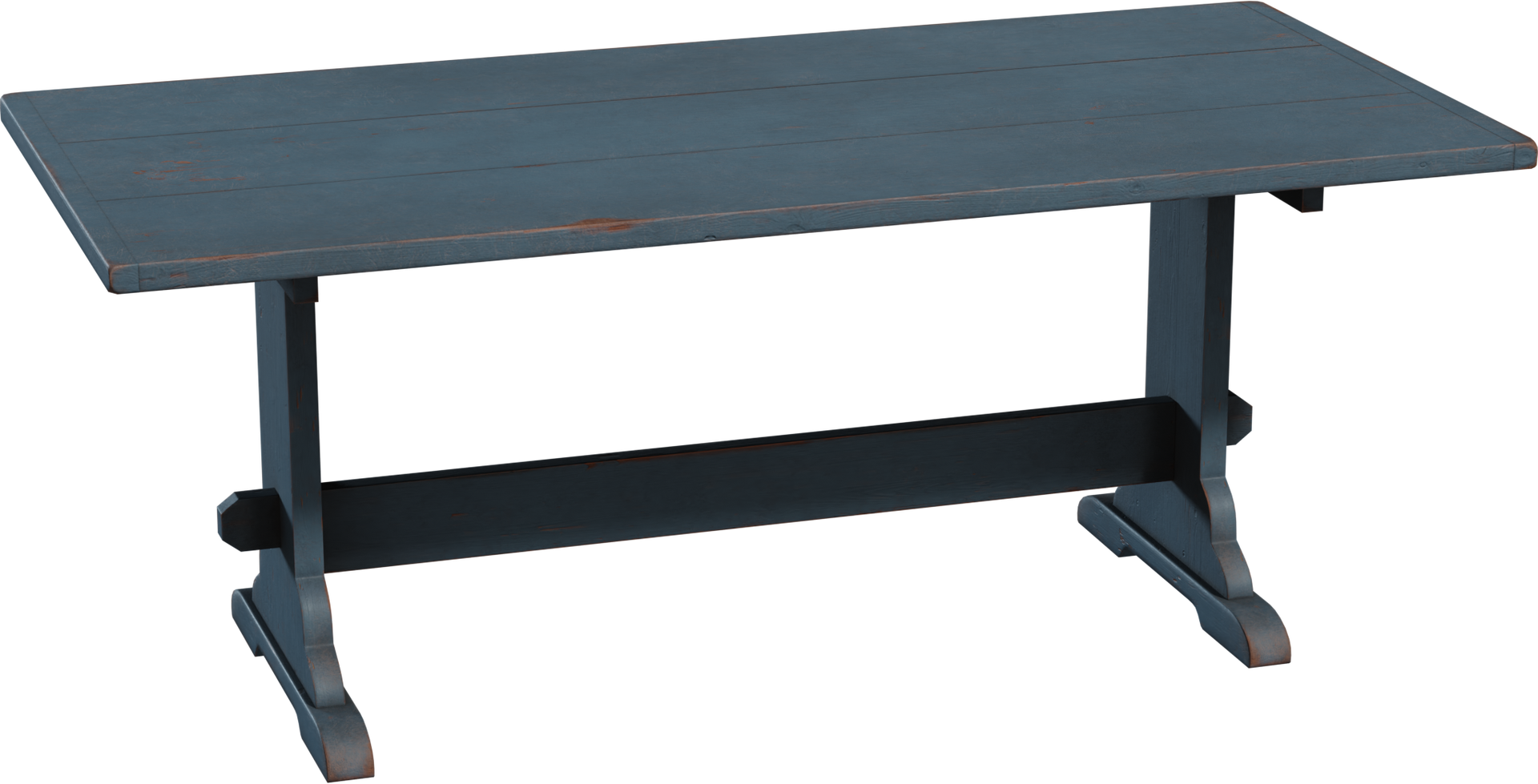 Painted Wooden Table