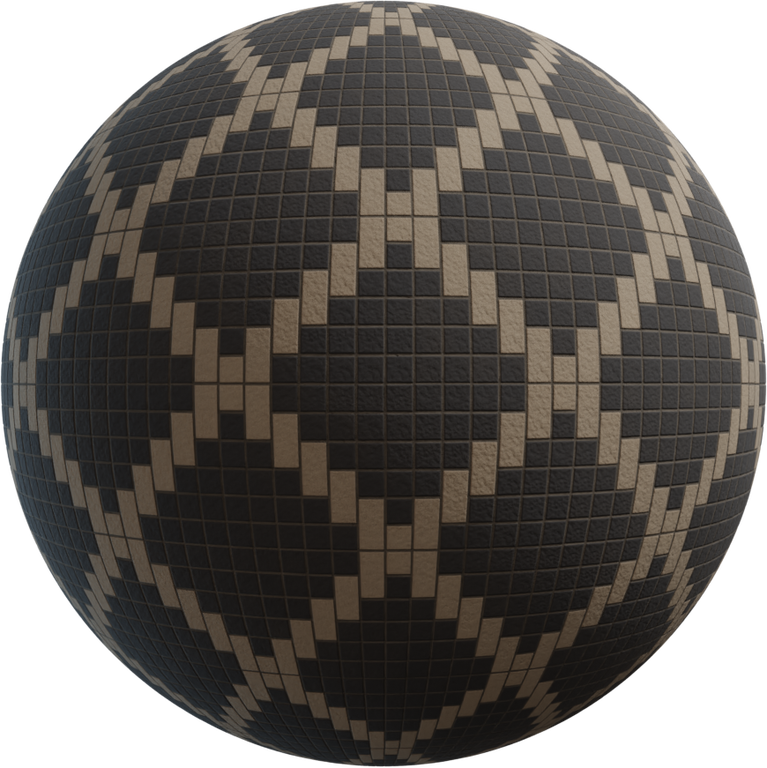Patterned Brick Wall 03