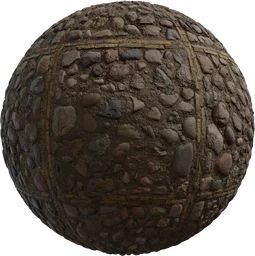 Patterned Cobblestone 02