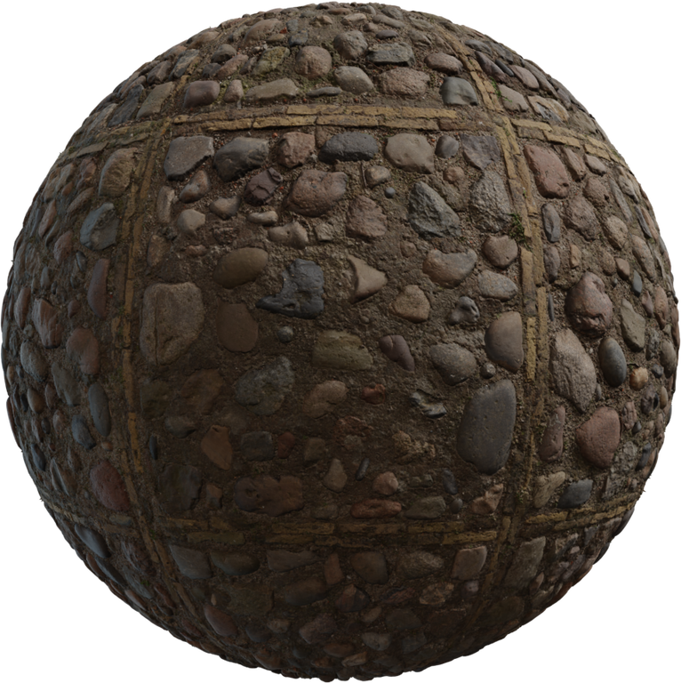 Patterned Cobblestone 02