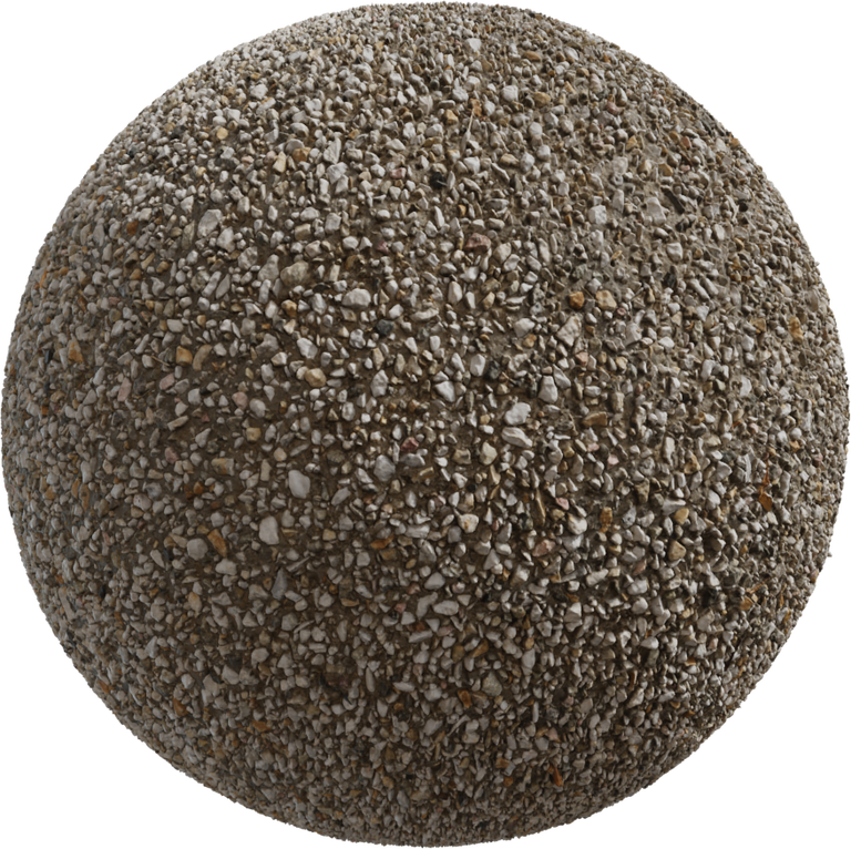 Pebble Cemented Floor