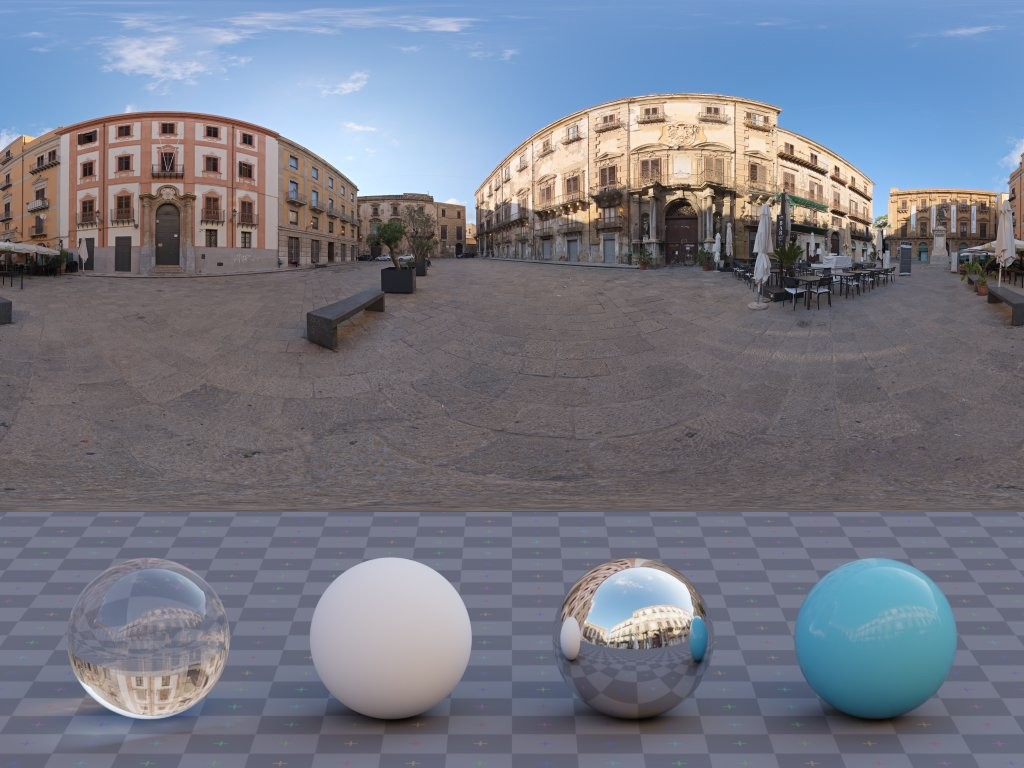欧洲 · Piazza Bologni · HDRI环境(Piazza Bologni)