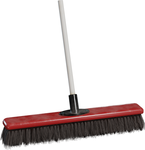 Plastic Broom — free props CC0 3D model