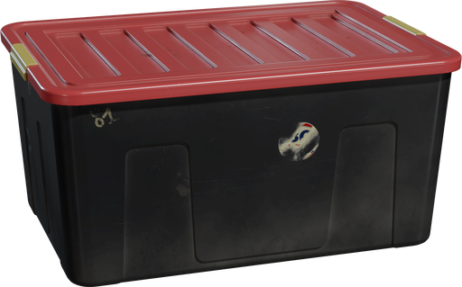 Plastic Container — free props CC0 3D model