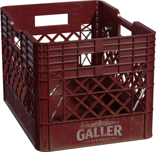 Plastic Crate 01 — free props CC0 3D model