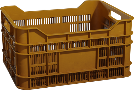 Plastic Crate 02 — free props CC0 3D model