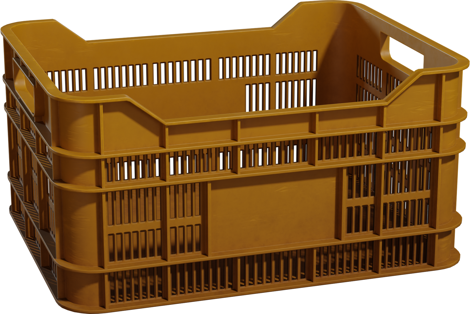 塑料货箱 02 · 模型(Plastic Crate 02)
