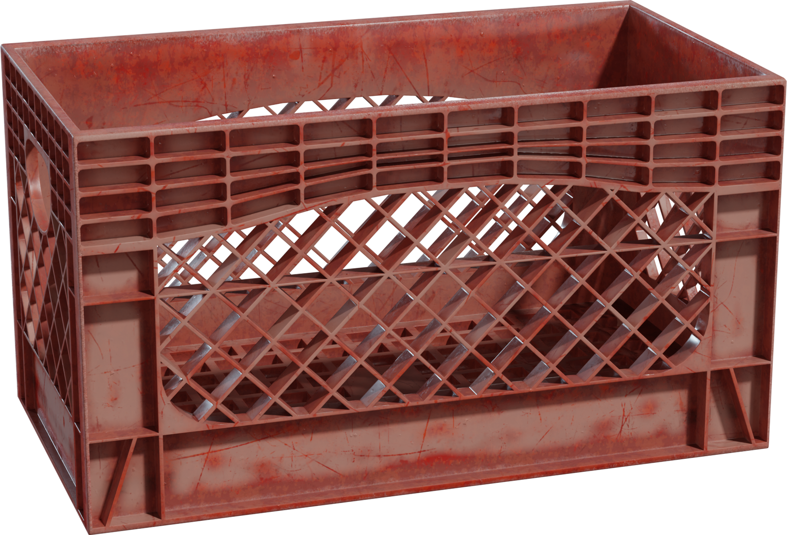 塑料货箱 03 · 模型（Plastic Crate 03）