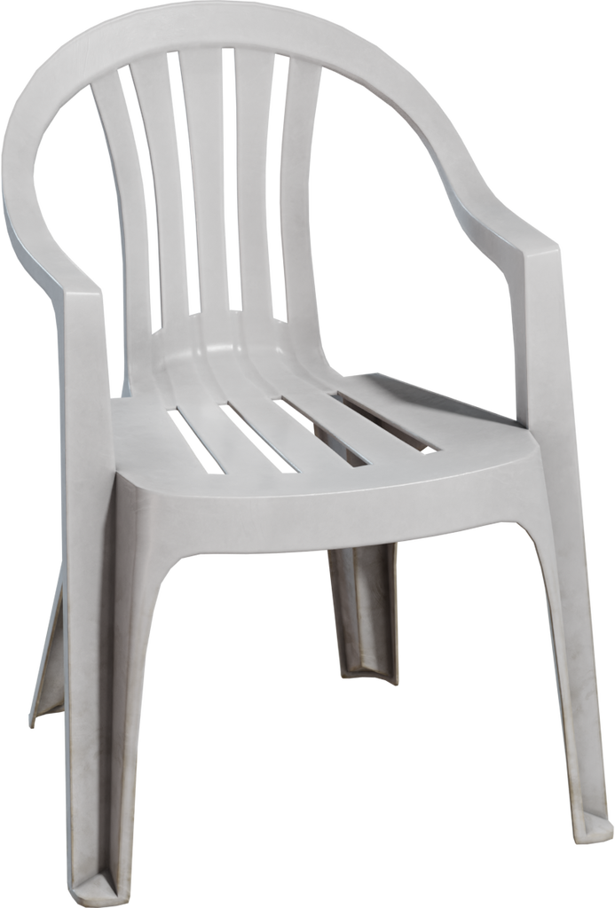 Plastic Monobloc Chair 01 — free furniture CC0 3D model, rendered preview