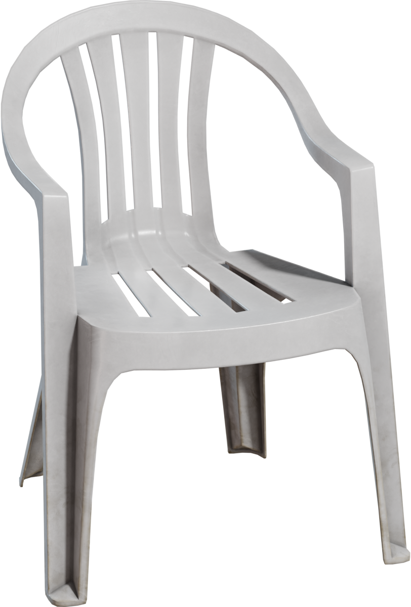 塑料 Monobloc 椅子 01 · 模型(Plastic Monobloc Chair 01)