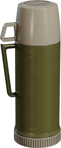 Plastic Thermos — free props CC0 3D model