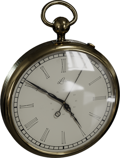 Pocket Watch — free props CC0 3D model