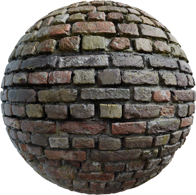 Random Bricks Thick Texture • Poly Haven