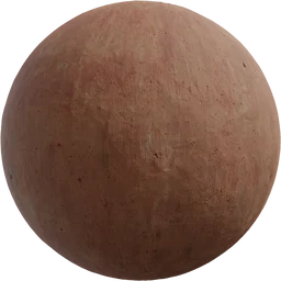 Red Plaster Weathered