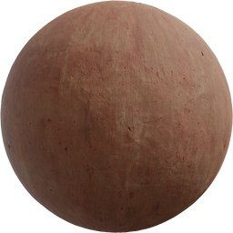 Red Plaster Weathered