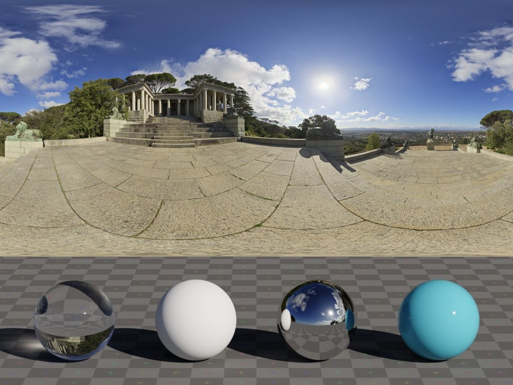 Rhodes 纪念碑 · HDRI环境(Rhodes Memorial)