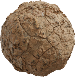 Rock Boulder Cracked