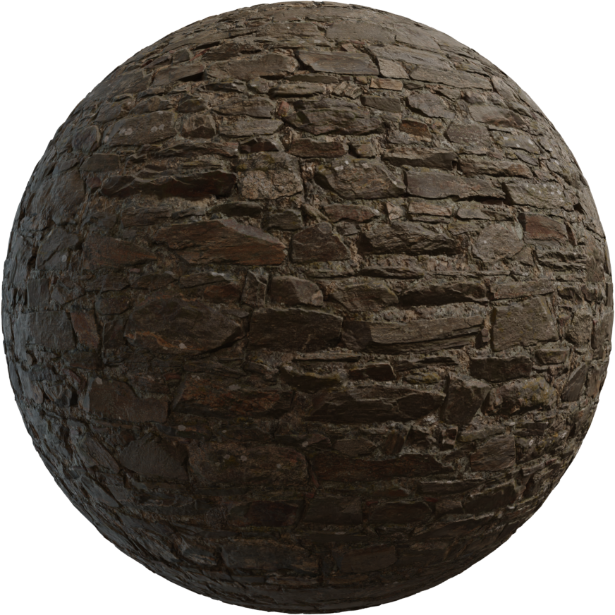 岩石墙面 05 · PBR材质(Rock Wall 05)