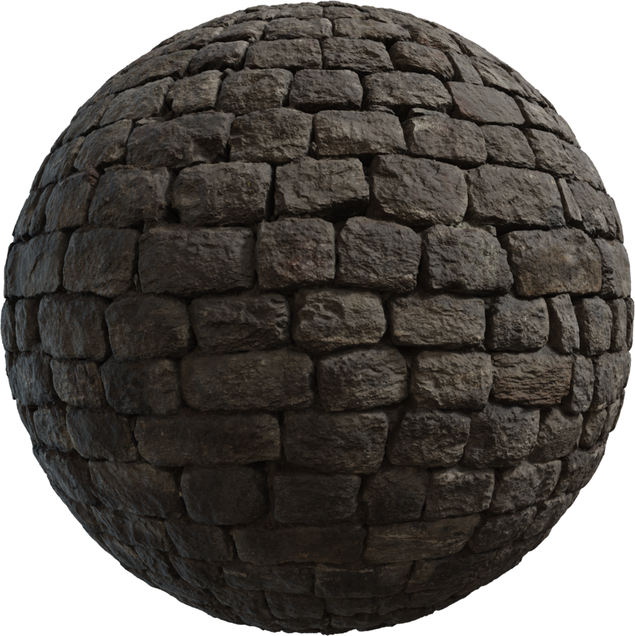 岩石墙面 08 · PBR材质(Rock Wall 08)