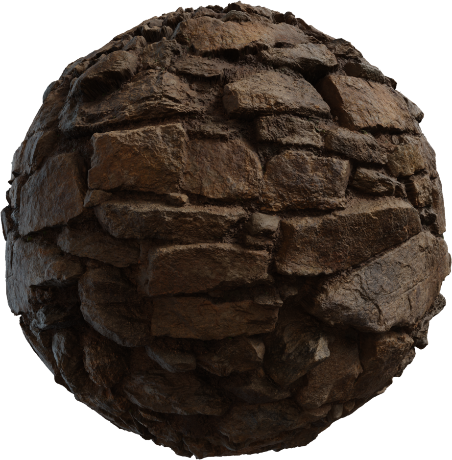 岩石墙面 10 · PBR材质（Rock Wall 10）