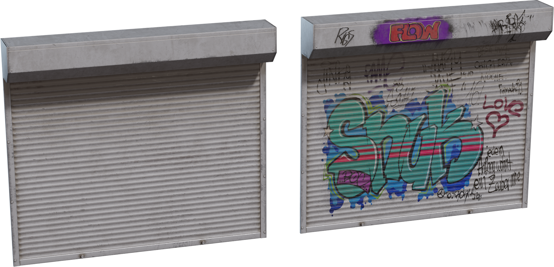 Rollershutter Window 01