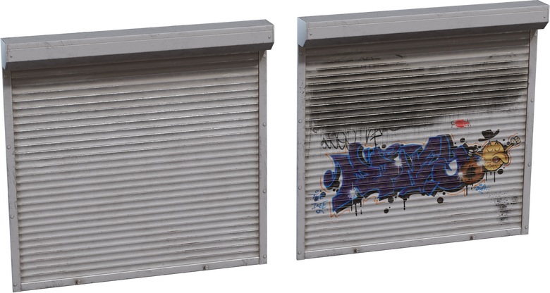 Rollershutter Window 02