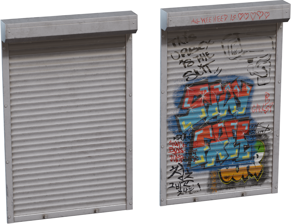 Rollershutter Window 03