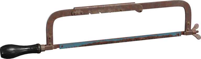 Rusted Hacksaw