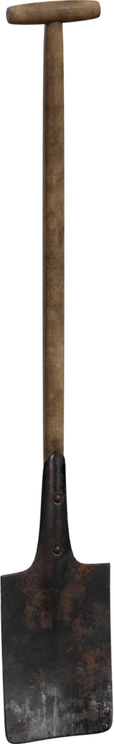 Rusted Spade 01