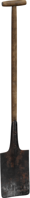 Rusted Spade 01