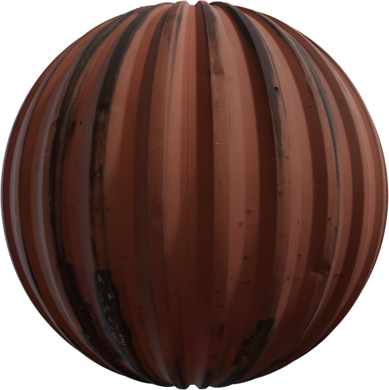 Rusty Painted Metal