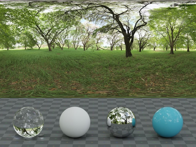 Hdri карта лес