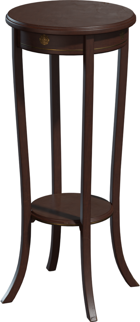 Side Table Tall 01 — free furniture CC0 3D model, rendered preview