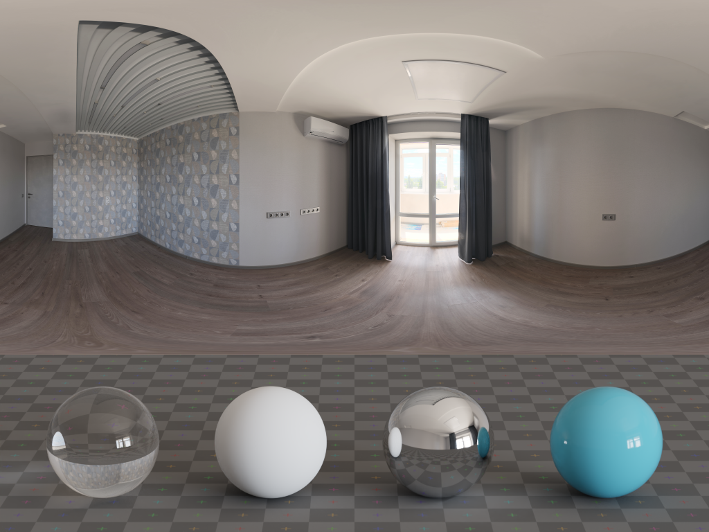 小型空旷房间 1 · HDRI环境(Small Empty Room 1)
