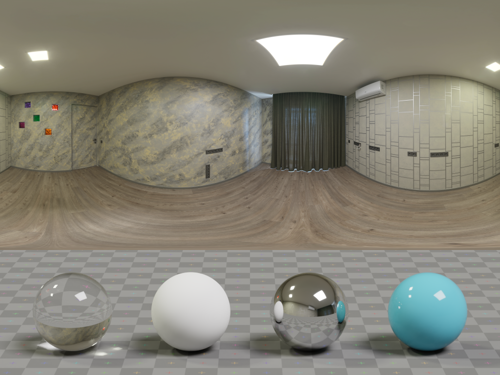 小型空旷房间 2 · HDRI环境(Small Empty Room 2)