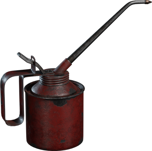 Small Oil Can 01 — free tools CC0 3D model