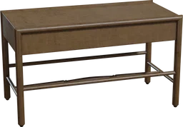 Small Wooden Table 01