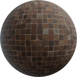 Square Brick Floor