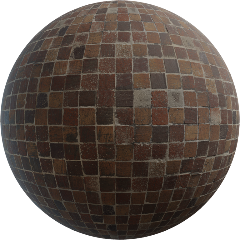Square Brick Floor