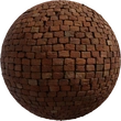 Stacked Brick Wall - Thumb