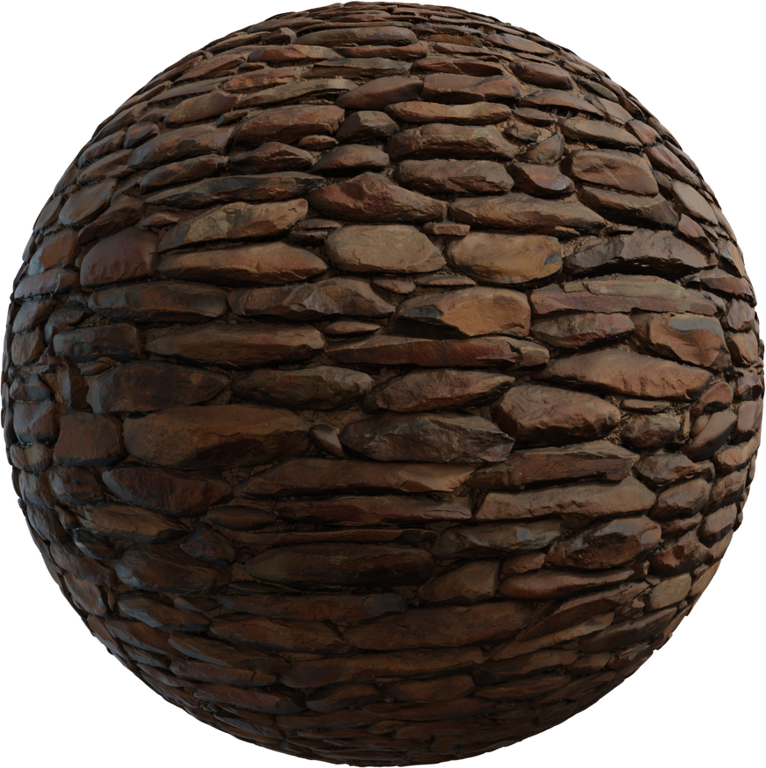 Stacked Stone Wall