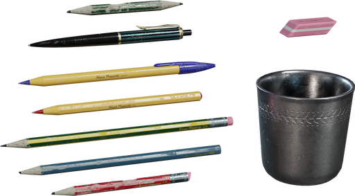 Stationery Supplies — free props CC0 3D model
