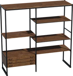 Steel Frame Shelves 03