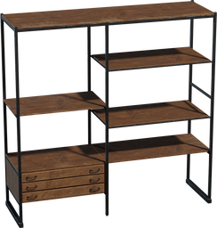 Steel Frame Shelves 03