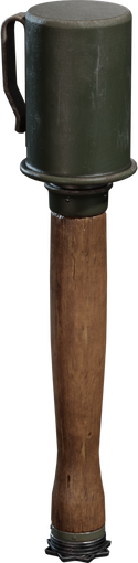 Stick Grenade — free props CC0 3D model