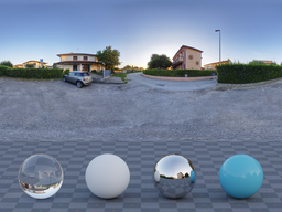 Suburban Parking Area