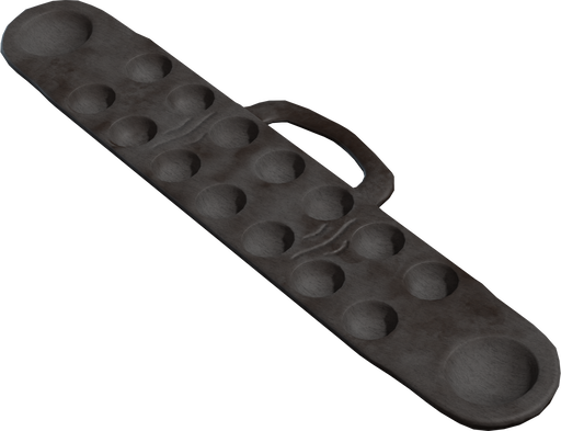 Sungka Board — free decorative CC0 3D model
