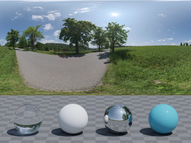 Sunny Country Road