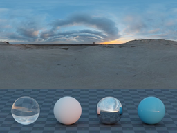 Sunset in the Chalk Quarry